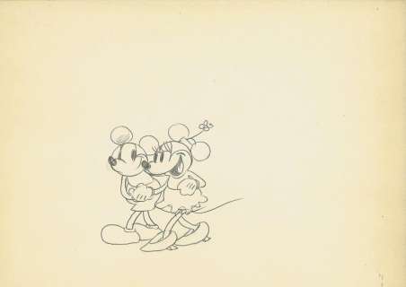 THE PET STORE - Studio Disney, 1933. Dessin d’animation de Mickey et Minnie. | Rossini