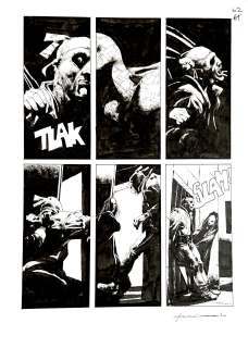 Corrado Roi | Original page for Ut n. 3. Cm. 26,5x37. Ink. Signed. Mint. Code 1911. | Segni e Disegni