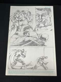 Original Independent Comics Comic Art Page | misc / divers