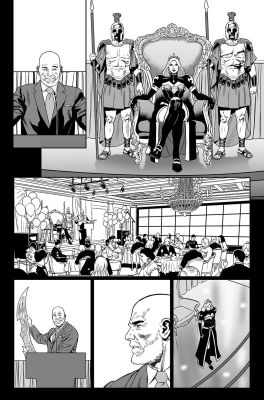 Daniel Sampere | Wonder Woman #31 Page 13 | Black Diamond