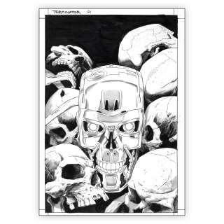 Declan Shalvey | The Terminator : Issue 01 Cover Art | Declan Shalvey