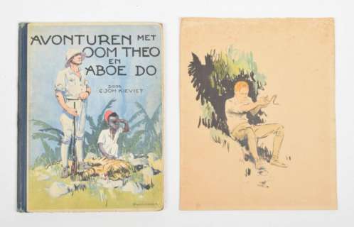 [ORIGINAL BOOK & COMIC ARTWORK] PIET VAN DER HEM (1885-1961) | Zwiggelaar Auctions