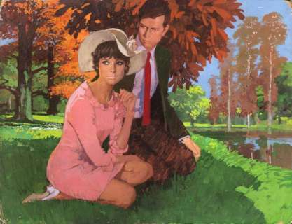 Renato Fratini - Copertina "Madam will you talk?" di Mary Stewart