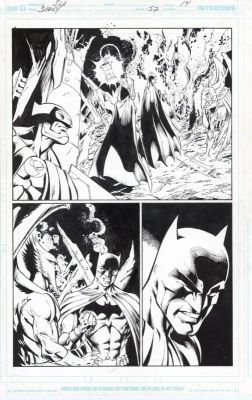 Mark Bagley, Rob Hunter, Norm Rapmund | Justice League of America #52, Page 14 | ComicArtFans Classifieds