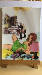 Skorpio #15 - Gustavo Trigo - original cover - Page volante - Other - (1978) | Catawiki