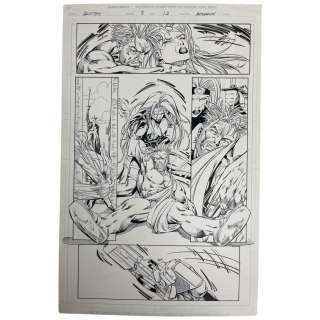 Grifter Marvel Original Storyboard Production Comic Art | Los Angeles Estate Auction