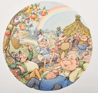 De Efteling - series of 8 | Zwiggelaar Auctions