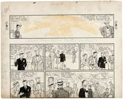 "JOE PALOOKA" SUNDAY PAGE ORIGINAL ART. | Hake’s