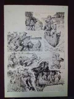 Sergio Soloviev - Occhio di Falco - original page - (1953) | Catawiki