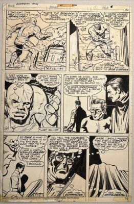 Astonishing Tales #24 Original Comic Art Pg 10 Larry Lieber Dick Ayers Art | eBay US (Buy It Now)