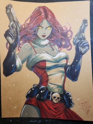 Mystique Holiday Special Original Comic Art Signed 8.5x11 COA Included | eBay US (Buy It Now)