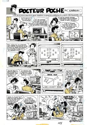 Wasterlain | Docteur Poche tome 8, gag numéro 31 | Galerie OPA