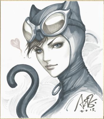 Catwoman Sketch Signed by Artgerm | Raremarq (Buy It Now)