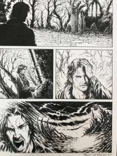 Dampyr - Fabrizio De Fabritiis - original page - Page volante - (2007) | Catawiki