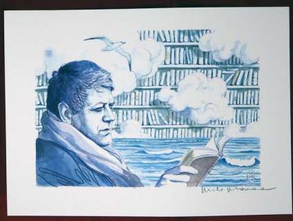 Milo Manara - "omaggio a Pratt" - Page volante - EO - (2006) | Catawiki