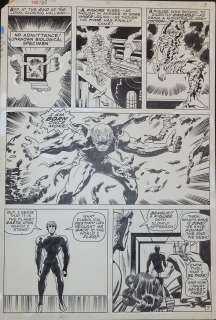 Stan Lee, Jack Kirby - For Sale* Re-Birth Page 1St Full Appearance of Him/Warlock First From Thor #165 Stan Lee Jack Kirby
