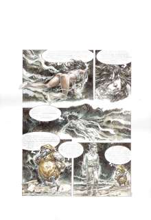 Paolo Eleuteri Serpieri | Serpieri - Druuna #9 Venuta Dal Vento P.23 | ComicArtFans Classifieds