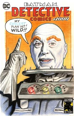 Detective Comics #1000 Mr. Freeze Sketch Cover by Thomas Key | Raremarq (Buy It Now)