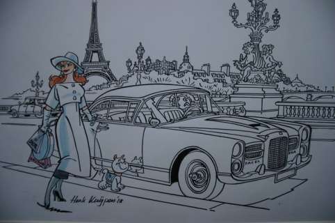 Franka - Origineel in passe partout - Vrij werk - Auto’s - Facel Vega HK500 (2018) | Catawiki