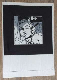 Alex Varenne  - Dessin original - Page volante - . | Catawiki