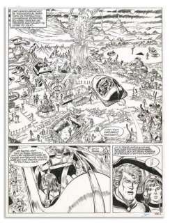 PAAPE - Lot 130 - EDDY PAAPE LUC ORIENT Caragal (T.16), Le Lombard 1985 Planche...