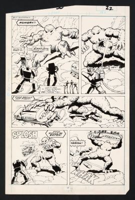Don Perlin | Transformers #30 (1987) Page 17 Breakdowns By Don Perlin | ComicArtFans Classifieds
