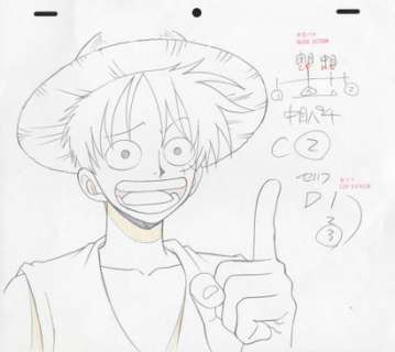 Eiichirō Oda (尾田 栄一郎... - Lot 321 - Eiichirō Oda (尾田 栄一郎). One Piece (ワンピース). Luffy. Bel...