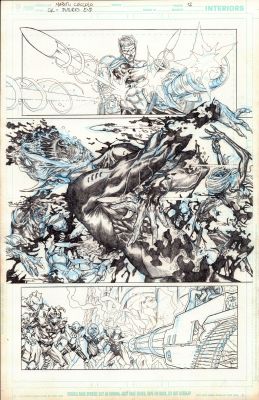 Martin Cóccolo, Martin Coccolo | Green Lantern Futures End Pg 12 (2014) Martín Cóccolo | ComicArtFans Classifieds