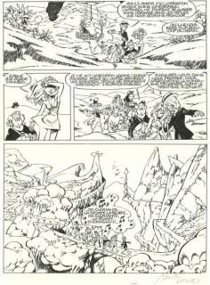 DANY - Olivier Rameau Planche 28 de l’album La trompette du silence. Encre | Rossini