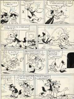 Albo d’oro Disney serie comica #2 - Luis Destuet - tavola originale - Prima edizione - (1955) | Catawiki