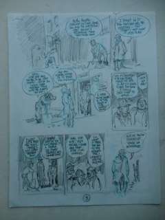 Will Eisner Originele schetsplaat - Will Eisner reader/ zonsondergang in Sunshine City - Page volante - Autre - (1985) | Catawiki