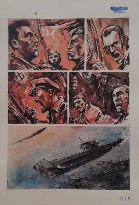 Carlos Barocelli | El Pasajero Del U-977 Page 20 | ComicArtFans Classifieds