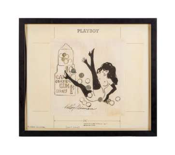 Playboy | LeRoy Neiman Femlin with Gumdrops | Julien’s