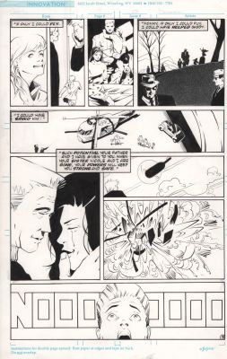 Jason Pearson | Hero Alliance 17 P5 By Jason Pearson Innovation 1991 | ComicArtFans Classifieds