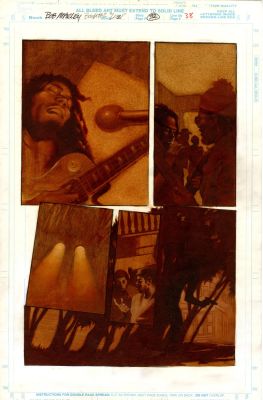 Gene Colan, Tennyson Smith | Bob Marley: Tale of the Tuff Gong #2 Page 38 | ComicArtFans Classifieds