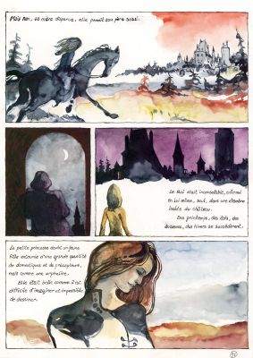 Edmond Baudoin | Peau D’ã¢Ne | ComicArtFans Classifieds