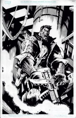 Gerardo Sandoval | Punisher #3 Cover Art, Gerardo Sandoval | ComicArtFans Classifieds