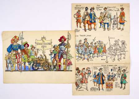 Ranger/Look and Learn: Military Uniforms 1500s-1600s, two original… | Comic Book Auctions ltd