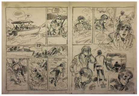 Eddy Paape (1920-2012)... | Eddy Paape (1920-2012) - Planche de la page de garde... | Arthema Auction