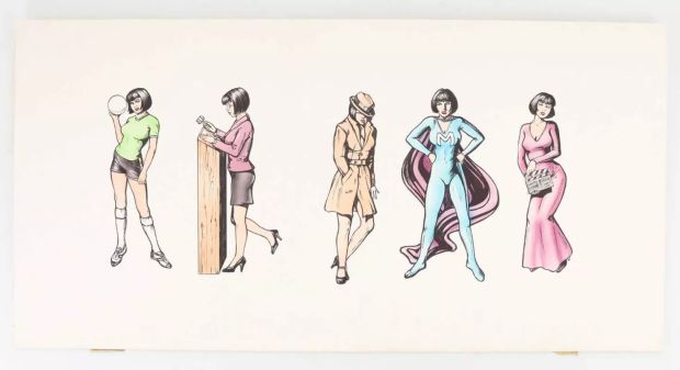 Lot 212 - DUNCAN GUTTERIDGE, ORIGINAL COMMERCIAL ILLUSTRATION ARTWORK 1990s | McTear’s