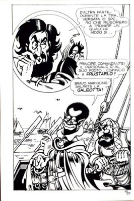 MAGNUS/Romanini - "La compagnia della forca" n°12 Pag 27 (Tavola Originale) | eBay Europe (Buy It Now)