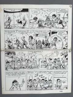 Francis - Planche originale (p.26)  - Marc Lebut et son voisin T.12 - Ford T Fortissimo  - Encre de Chine | Catawiki