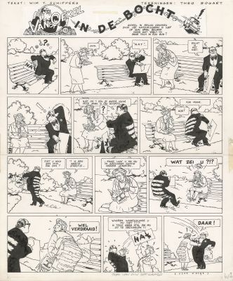 Van Den Boogaard | Léon-la-terreur s’en tire toujours | Galerie Champaka