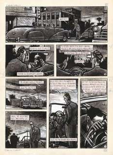 Jean-Claude GÖTTING (né... - Lot 134 - Crève-coeur Acrylique sur papier pour les planches...