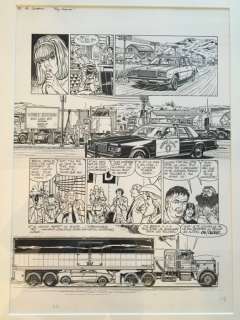 Les casseurs 10 - Planche originale (p.13)  Big Mama - (1984) | Catawiki