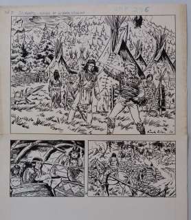 Sels, Frank - 3 Originele pagina’s - Zilverpijl 385 - Suche im Schneesturm | Catawiki