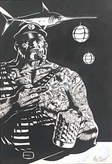 Mezzosublime Illustration... | MEZZOSublime illustration originale en techniques mixtes... | Aibo Art Auction