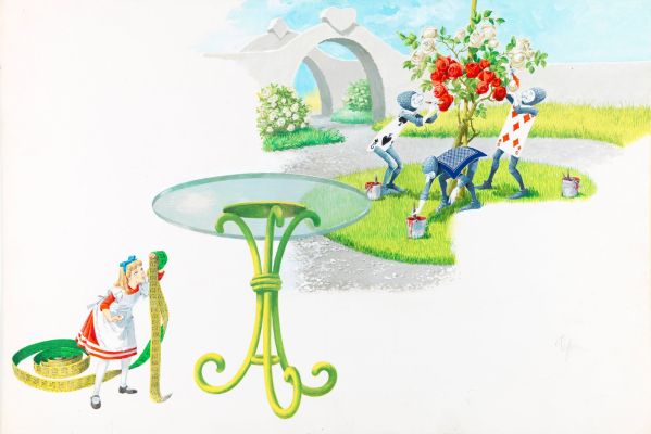 Lot 16 - Libico Maraja - Alice in Wonderland, 1968 | Urania Casa d’Aste