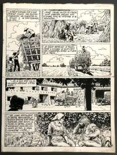 Auclaire, Claude - Originele pagina (p.7) - Simon du Fleuve - Les Pélerins - (1978) | Catawiki