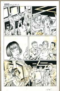 David Lapham, Gonzalo Mayo - Original Art for Harbinger Issue 10, Page 14 by David Lapham and Gonzalo Mayo
